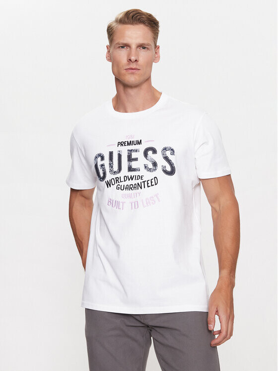 

Футболка стандартного кроя Guess, белый
