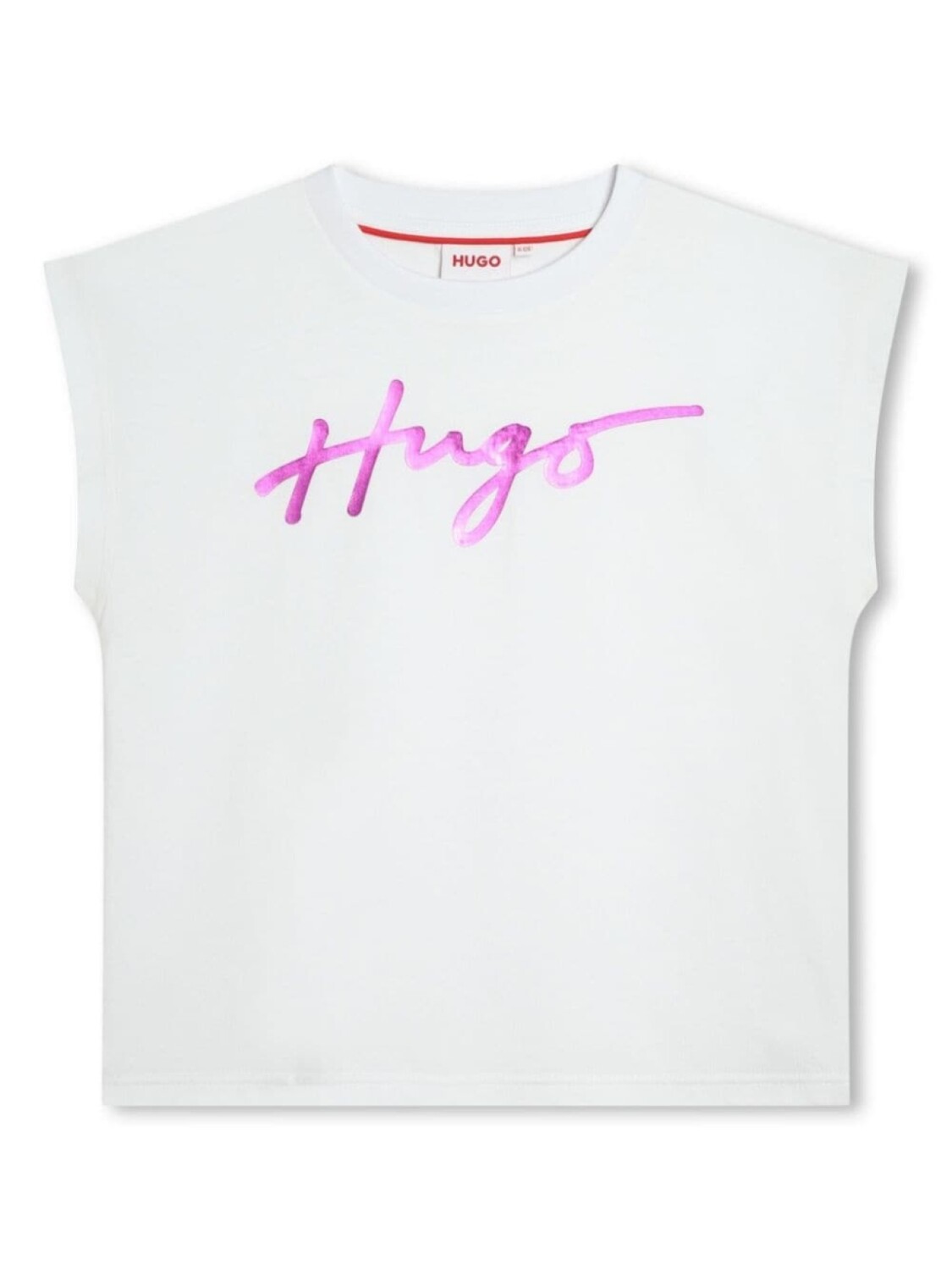 

HUGO KIDS топ с логотипом, белый