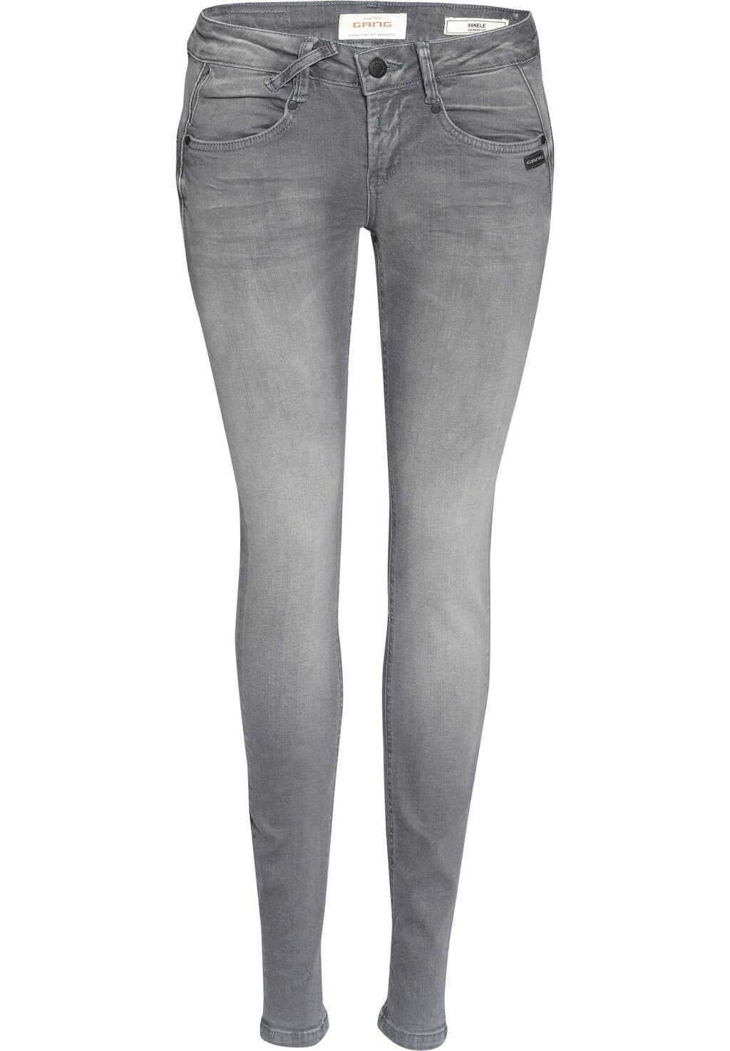 Джинсы Skinny Fit 94NELE Gang, цвет dust grey wash