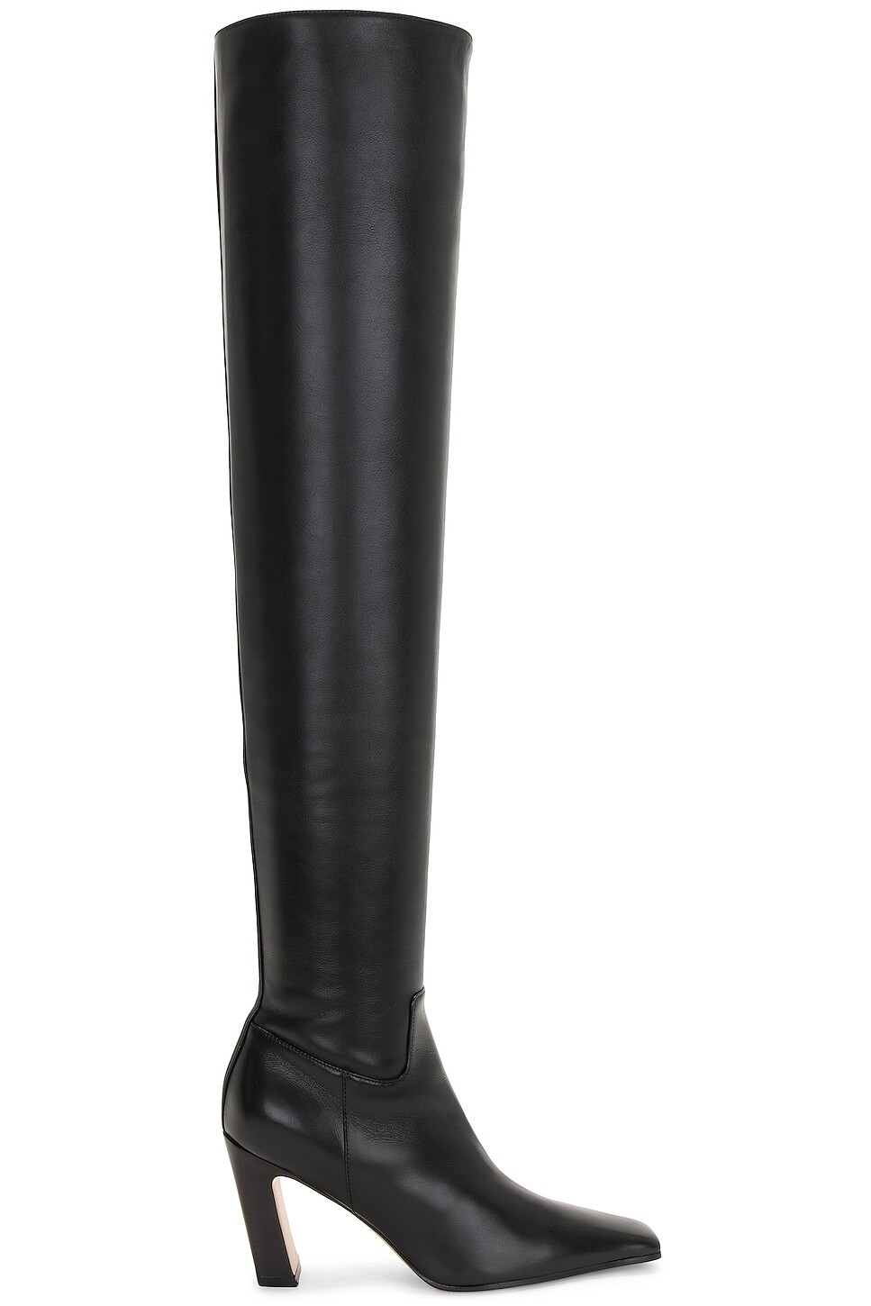 

Ботинки Khaite Marfa Classic Over The Knee Heel, черный