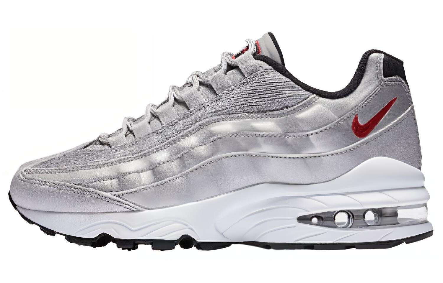 

Air Max 95 Детские кроссовки GS Nike, серебряный