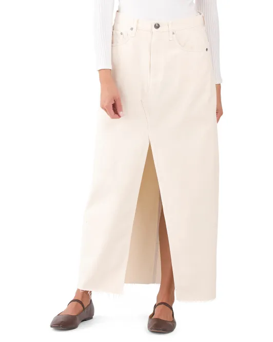 

Юбка макси Эйвери Rag & Bone, цвет Ecru
