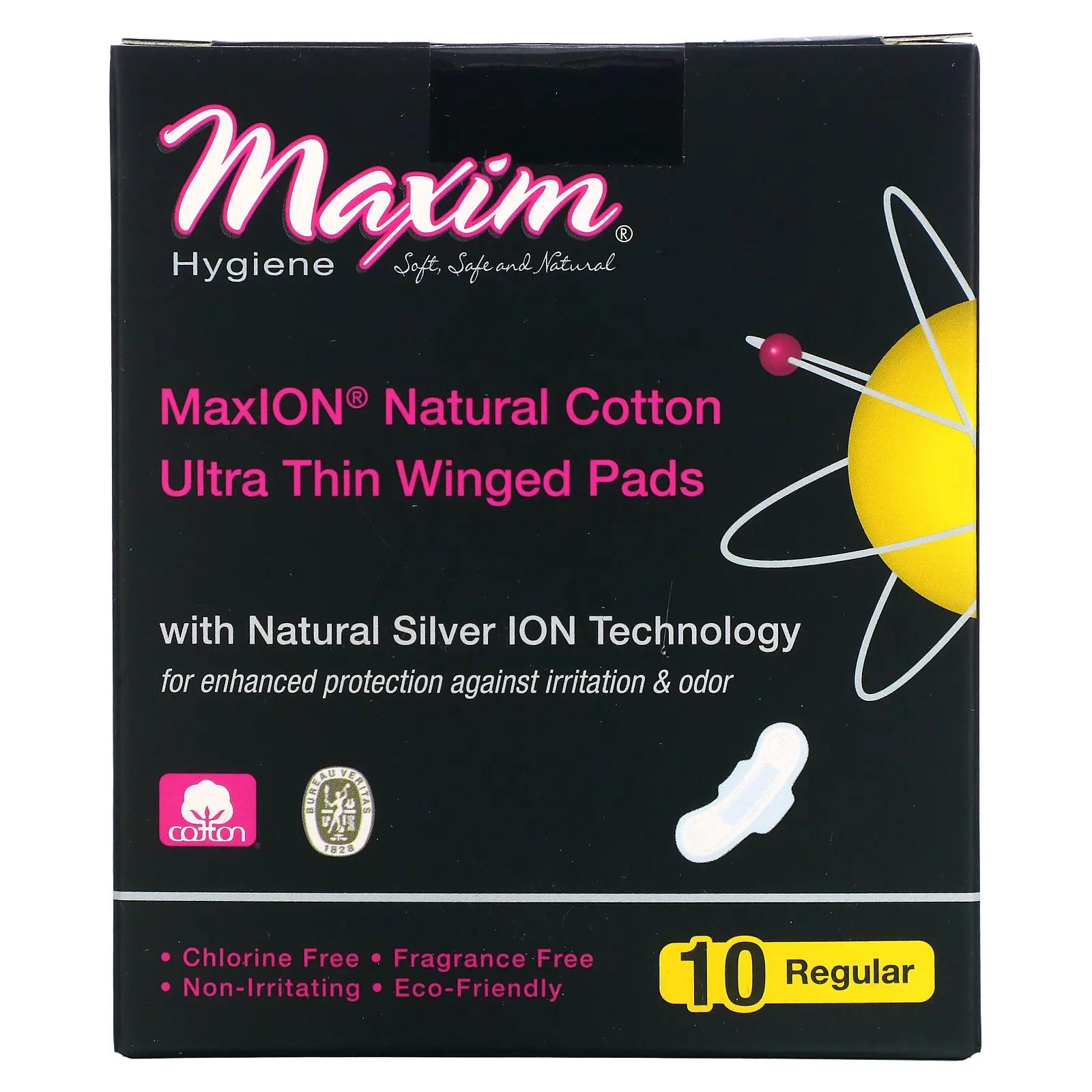 Maxim Hygiene Products Ультра-тонкие прокладки с крылышками обычные 10 шт. pubg maxim