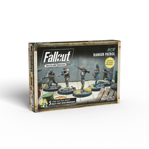 

Фигурки Fallout: Wasteland Warfare – Ncr: Ranger Patrol