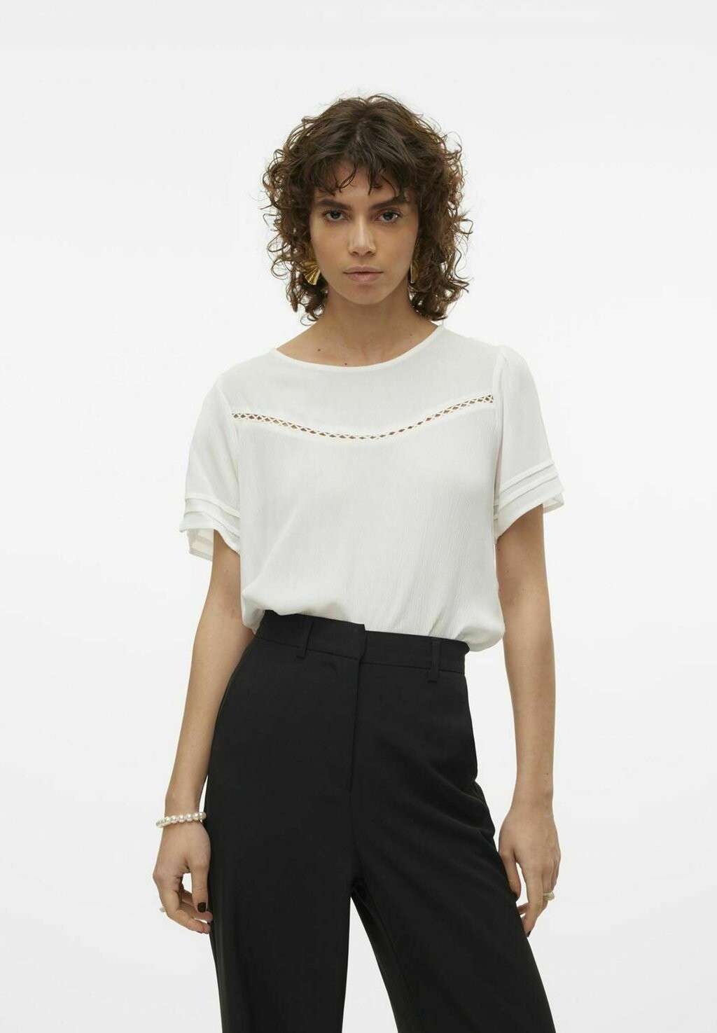 

Блузка VMMENNY Vero Moda, цвет snow white
