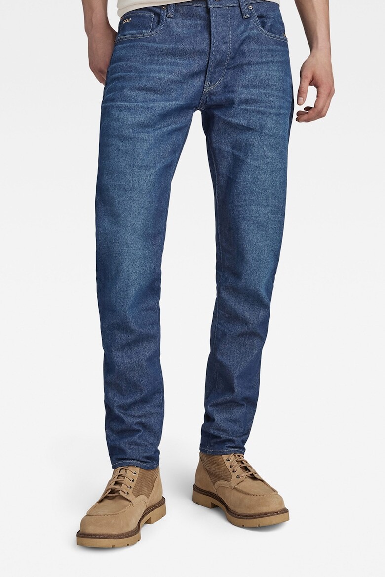 

Боди джинсов 3301 на пуговицах G-Star Raw, синий