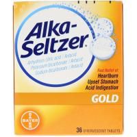 Alka-Seltzer Gold 36 шипучих таблеток alka seltzer gold 36