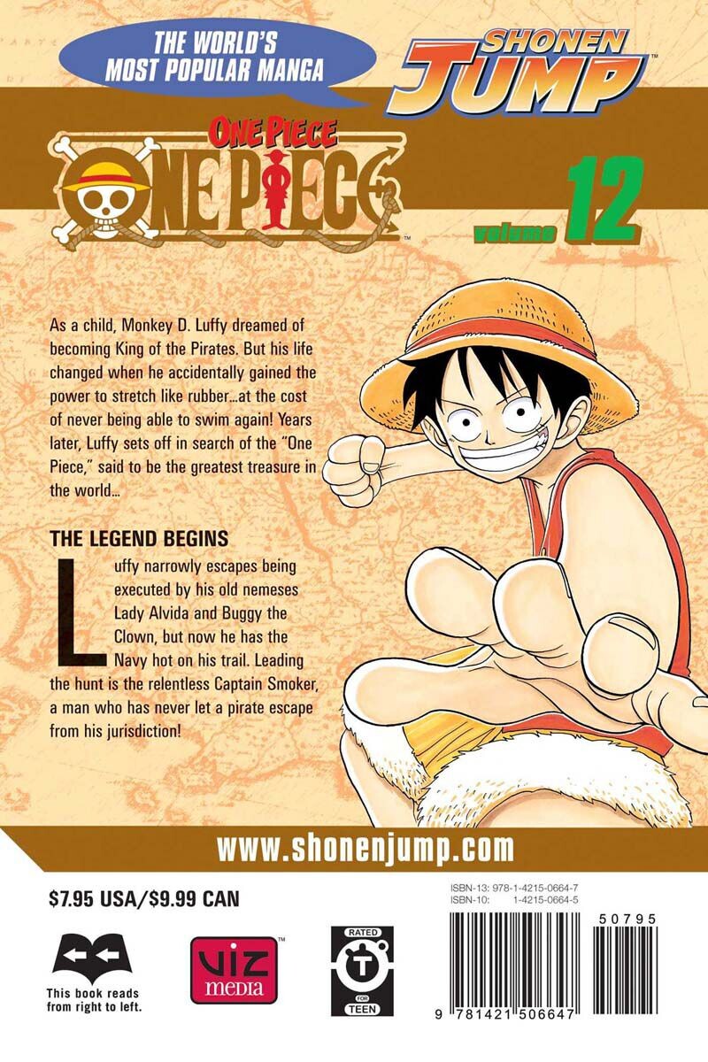 

Манга One Piece Manga Volume 12