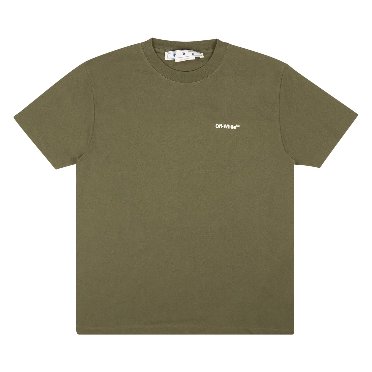 

Футболка Off-White Arrows Зеленая