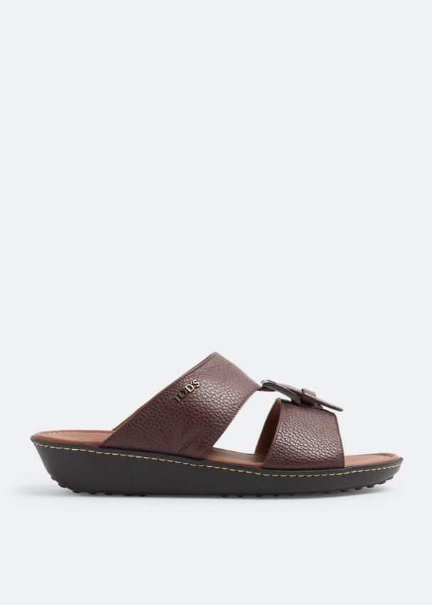 

Сандалии Tod'S Buckle Leather, коричневый