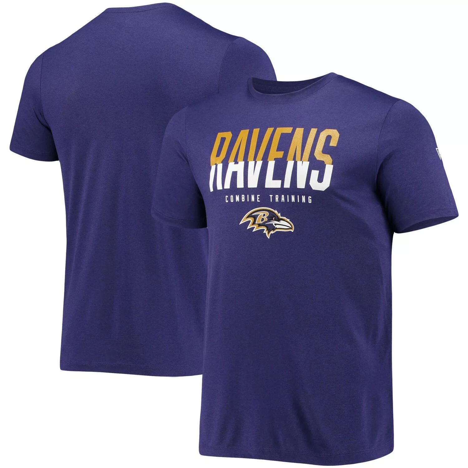 

Мужская фиолетовая футболка New Era Baltimore Ravens Joint Authentic Big Stage, Фиолетовый