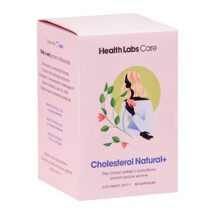 цена Капсулы, поддерживающие нормальный уровень холестерина Health Labs Cholesterol Natural+, 60 шт