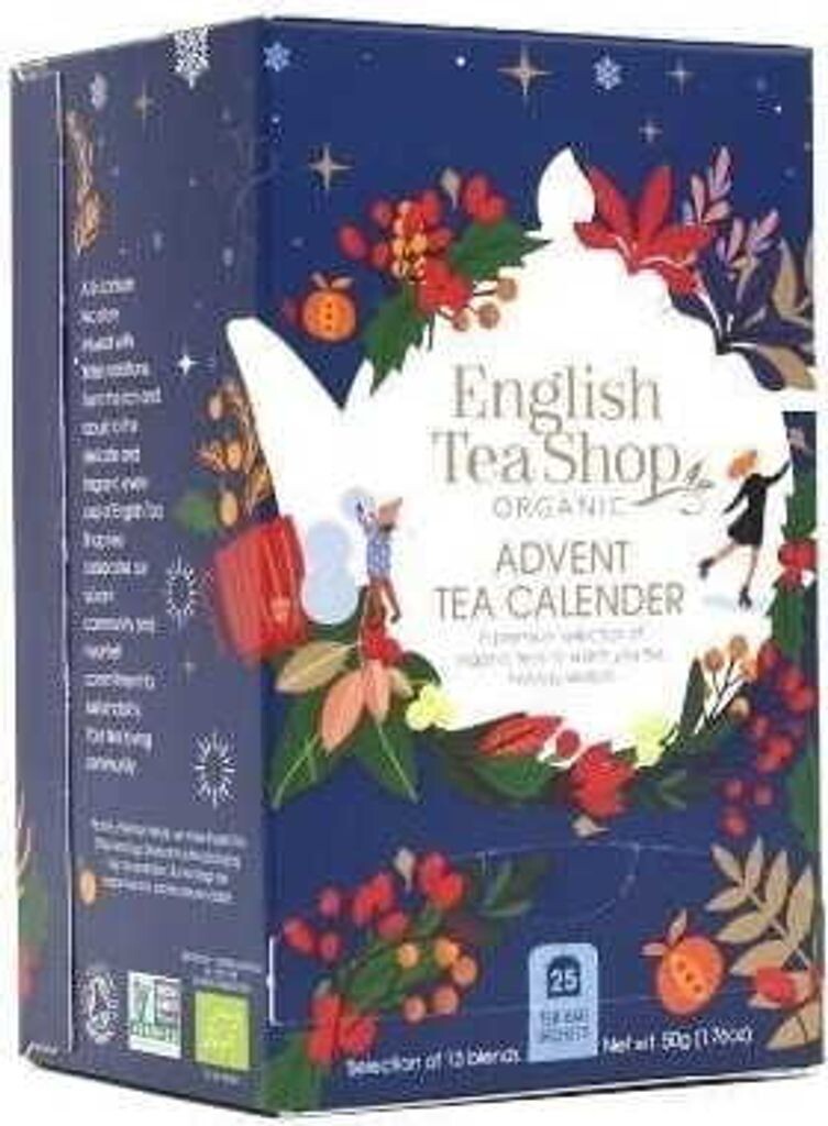 

Адвент-календарь для травяных чаев (25х2)37,5 г English Tea Shop