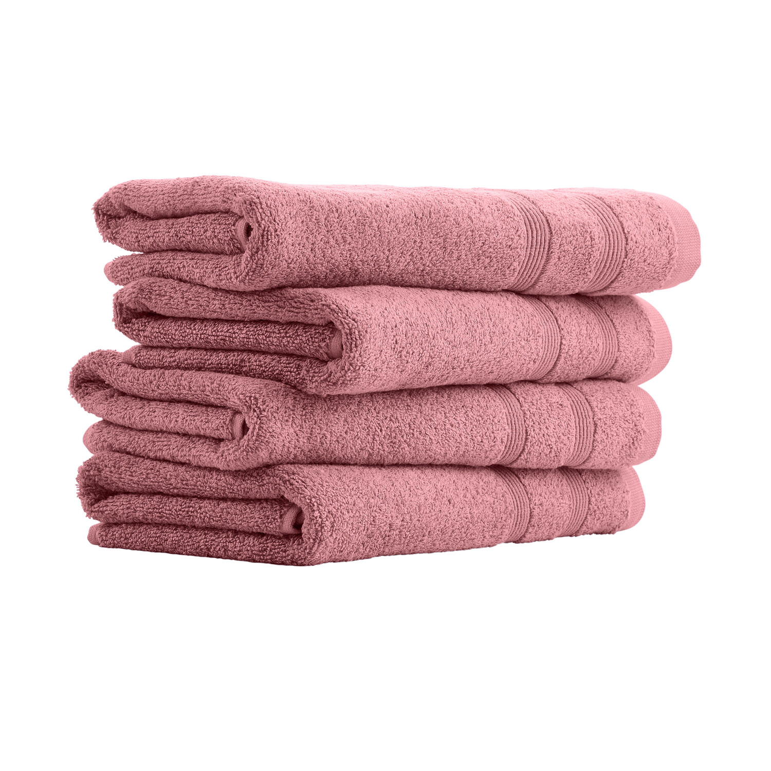 

Полотенце для ванной UNCOVER BY SCHIESSER Brooklyn 4er Set, цвет Altrosa