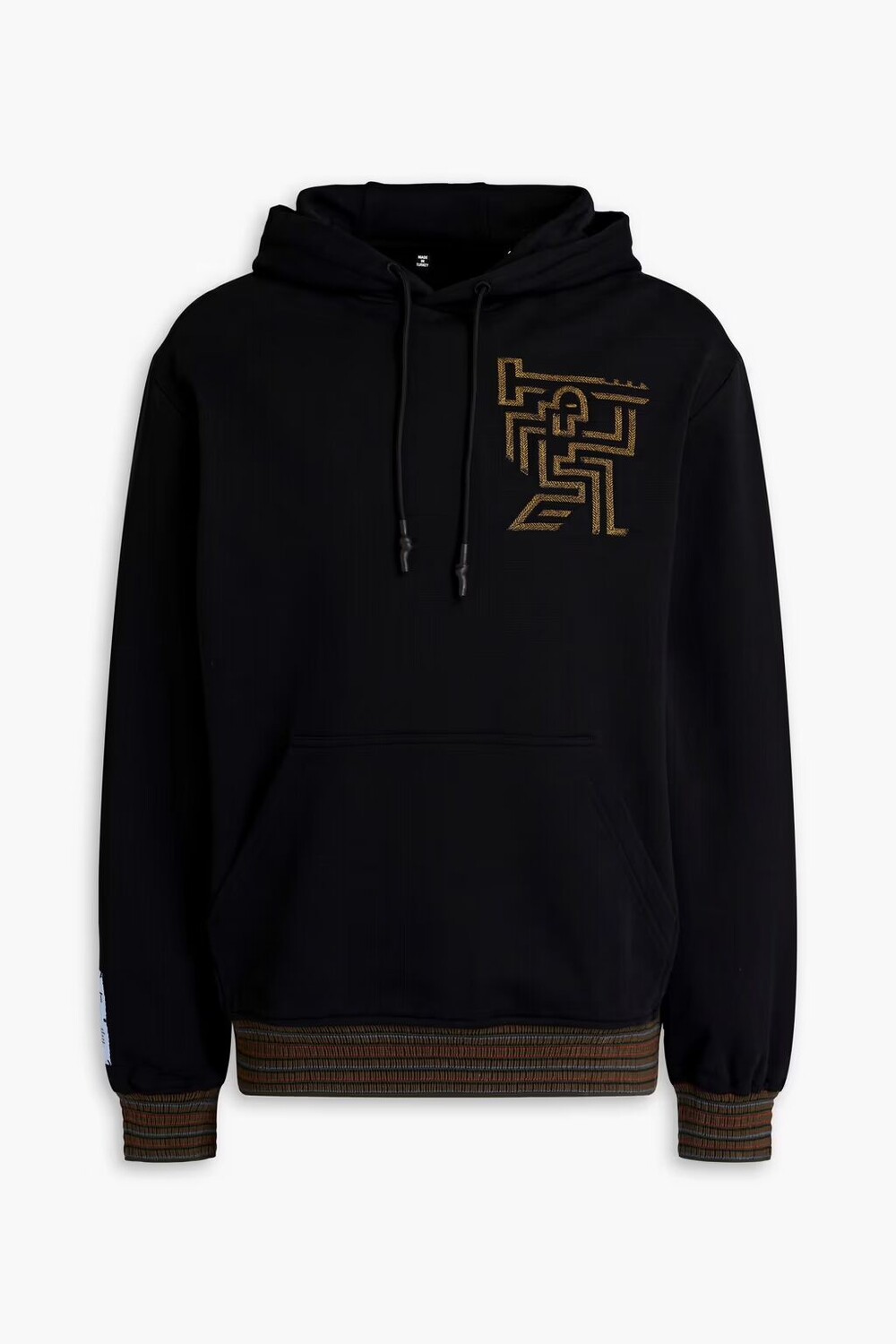 

Толстовка из французской махровой ткани с вышивкой Mcq Alexander Mcqueen, черный
