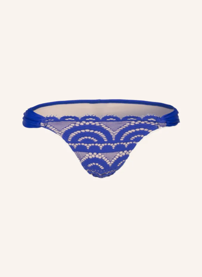 

Плавки бикини с треугольными чашками lace fanned full Pilyq, синий
