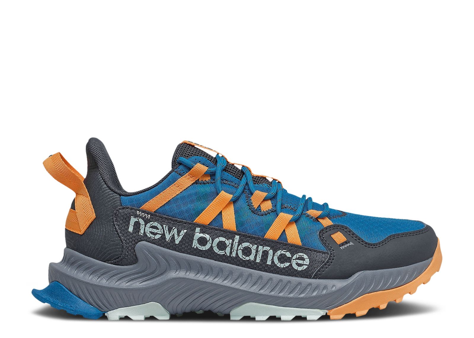 Кроссовки New Balance Shando 'Wave Blue Orange', синий цена и фото
