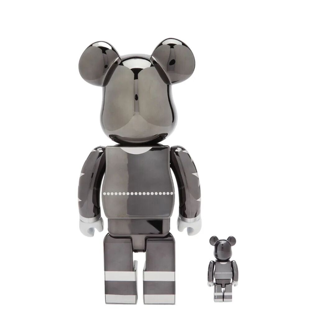 

Medicom kiss star child chrome-версия be@rbrick, черный