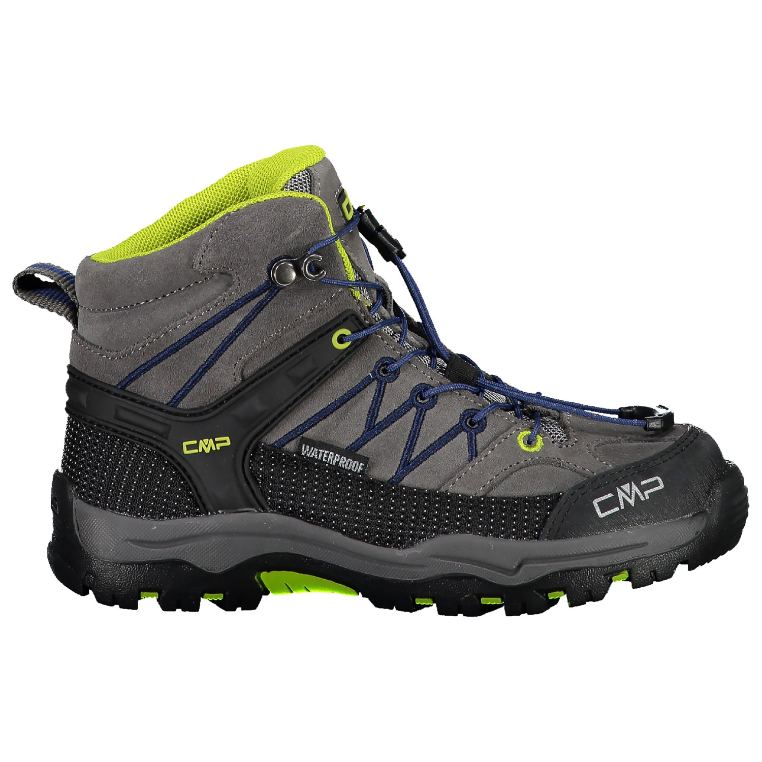 Ботинки для прогулки Cmp Kid's Rigel Mid Trekking Shoes Waterproof, цвет Graffite/Marine