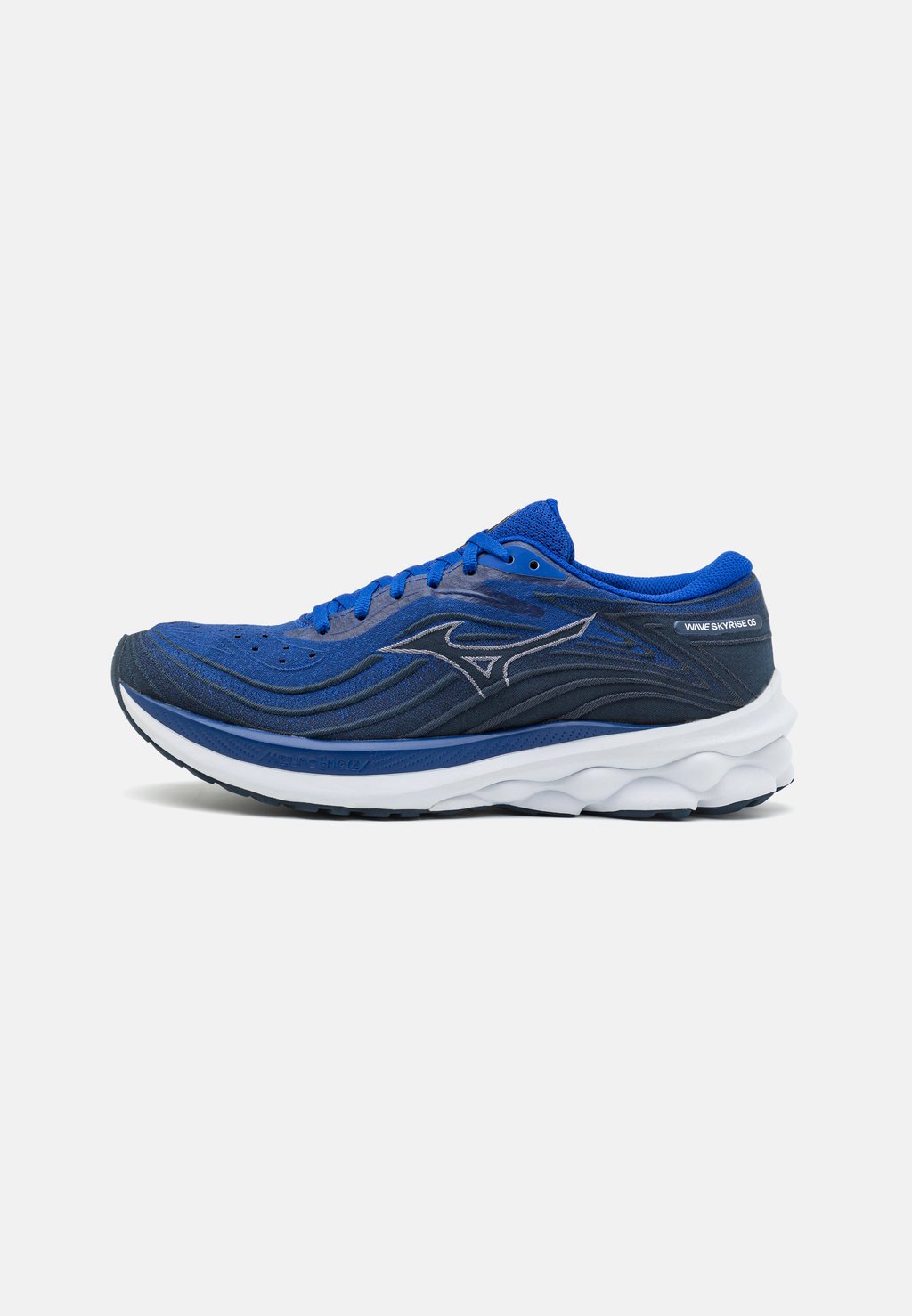 

нейтральные кроссовки Wave Skyrise 5 Mizuno, цвет surf the web/white/india ink