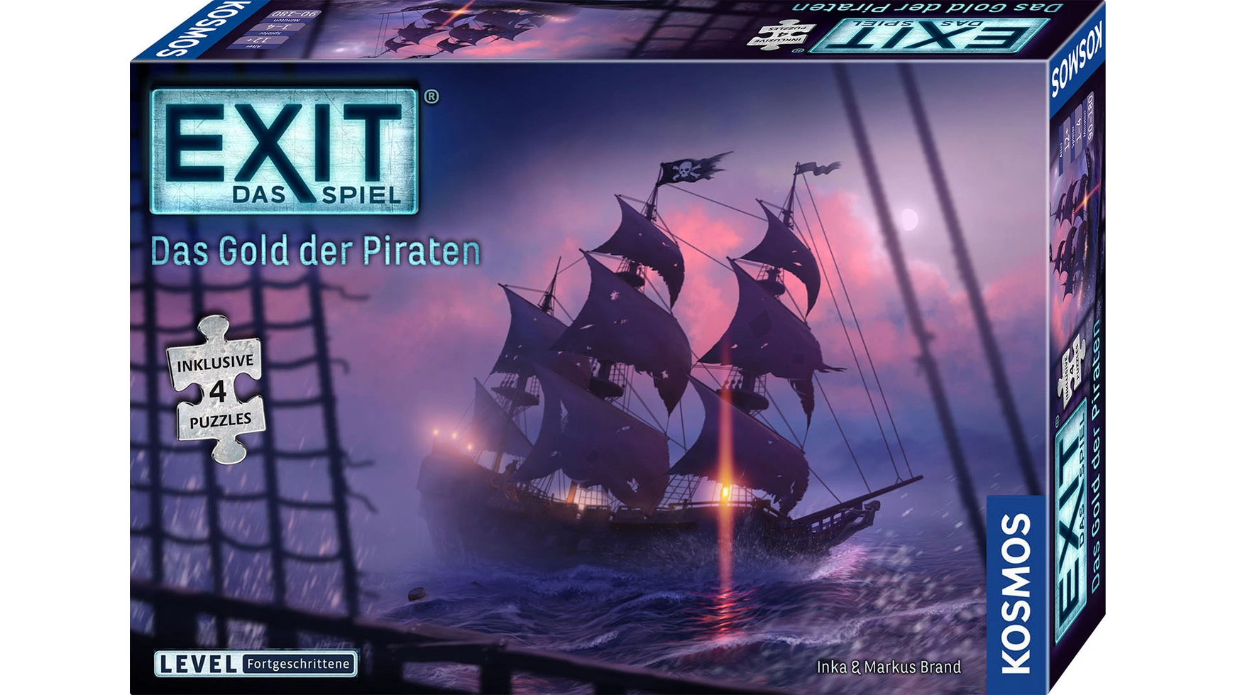 Exit-игра+головоломка золото пиратов, продвинутый уровень Kosmos exit west