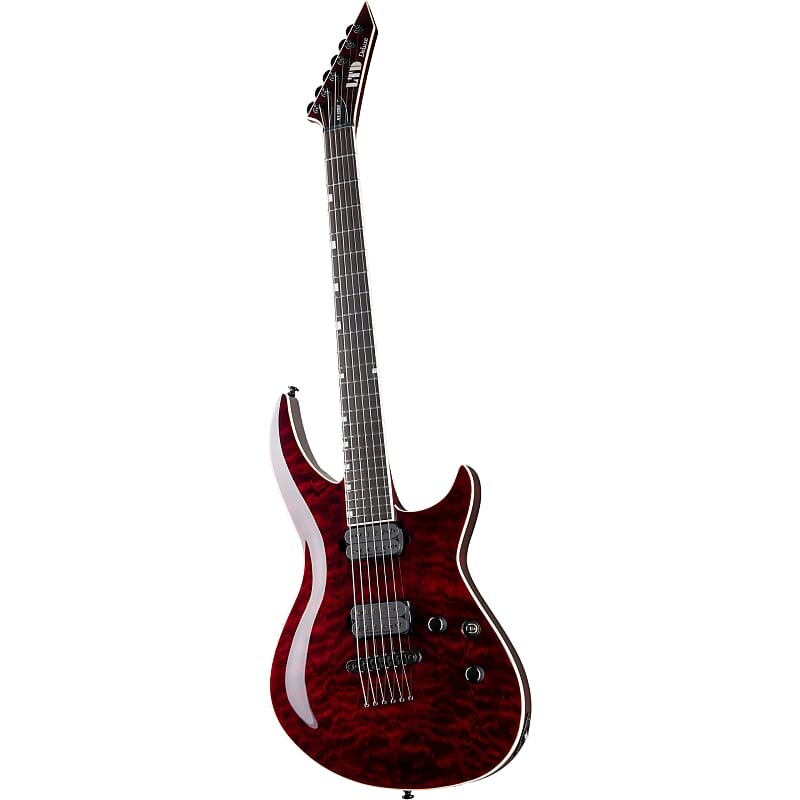 

Электрогитара ESP LTD H3-1000 QM Electric Guitar, See Thru Black Cherry