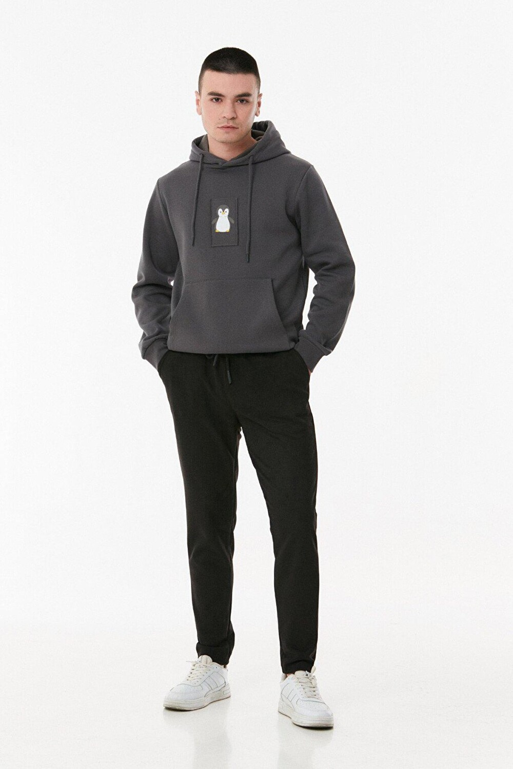 

Замшевые брюки с кружевом на талии Fullamoda, черный