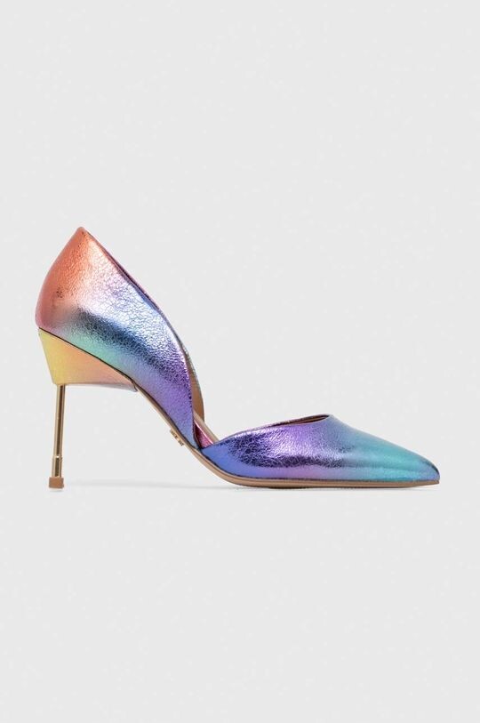 

Кожаные туфли Bond 90 на каблуке Kurt Geiger London, мультиколор