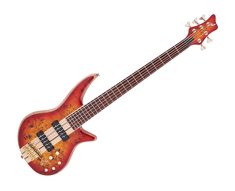 Басс гитара Jackson Pro Series Spectra Bass SB V Poplar Burl - Trans Cherry Burst усиленный аккумулятор для asus a632n a636 a636n a639 sbp 03