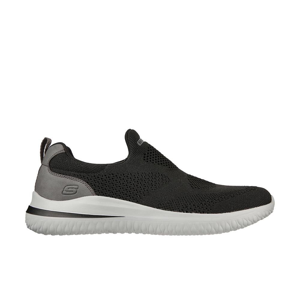 

Кроссовки Skechers Delson 3.0 Fairfield slip-on, черный, Серый, Кроссовки Skechers Delson 3.0 Fairfield slip-on, черный