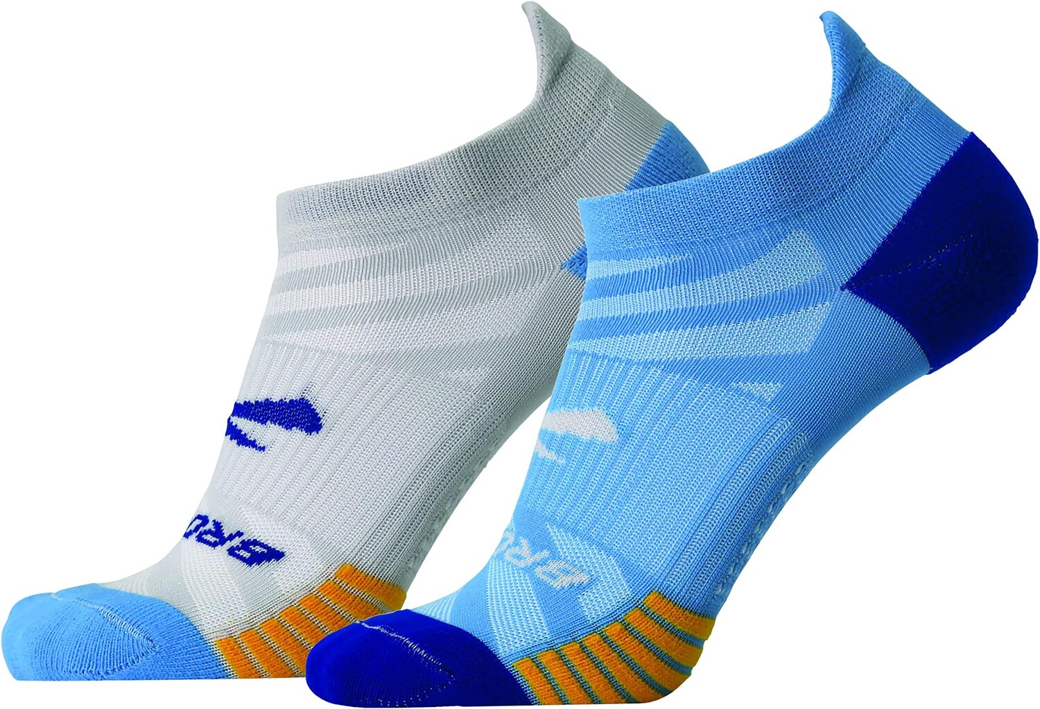 

Носки Ghost Lite No Show, 2 шт. Brooks, цвет Blue/Peacoat/Light Grey/Blue