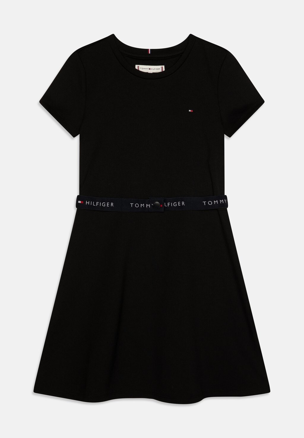 

Платье из джерси ESSENTIAL SKATER DRESS Tommy Hilfiger, цвет desert sky