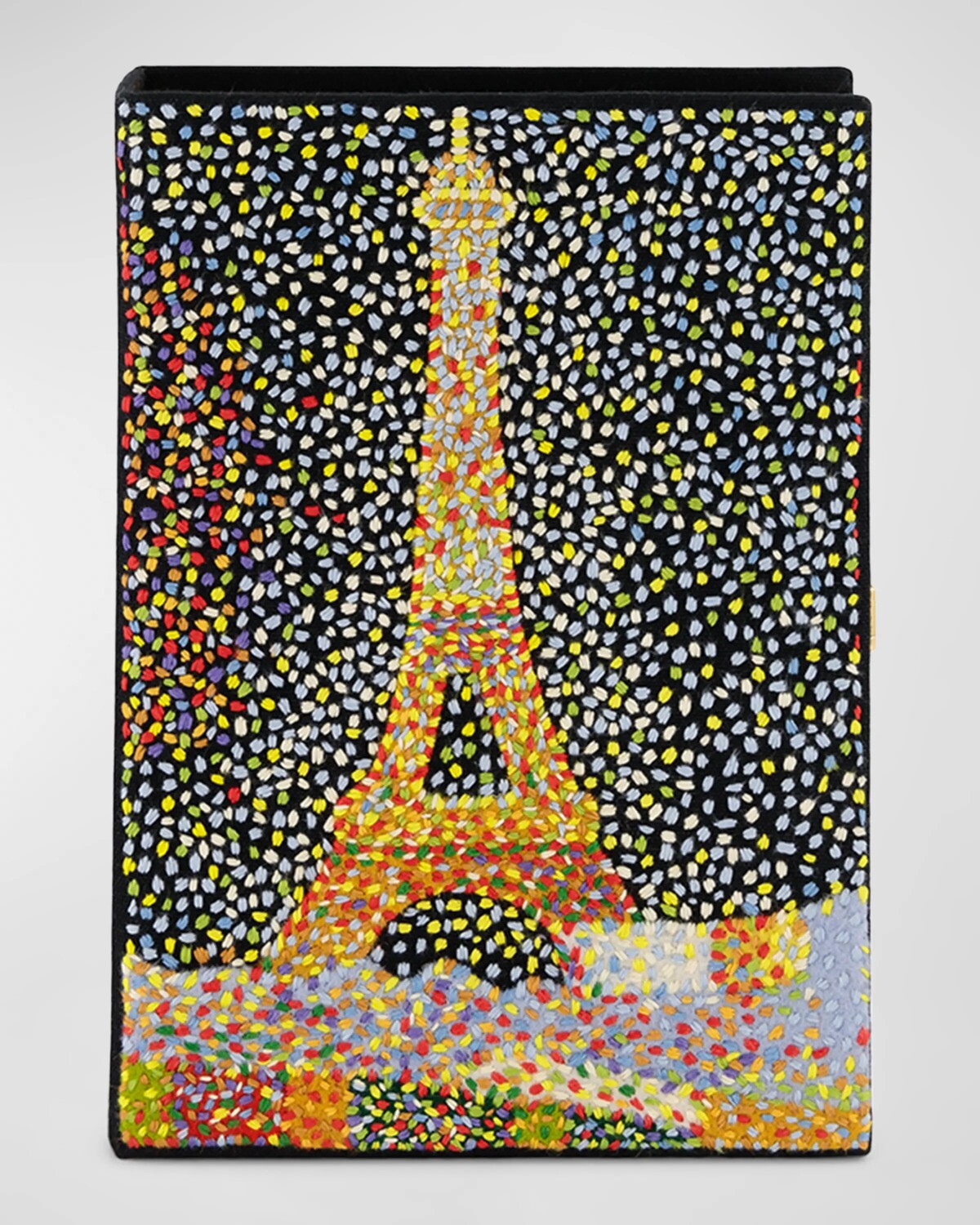 

Клатч-клатч-книжка «Эйфелева башня» от Georges Seurat Olympia Le-Tan, черный