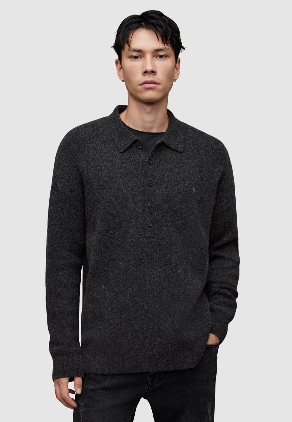 

Свитер Shapley AllSaints, черный