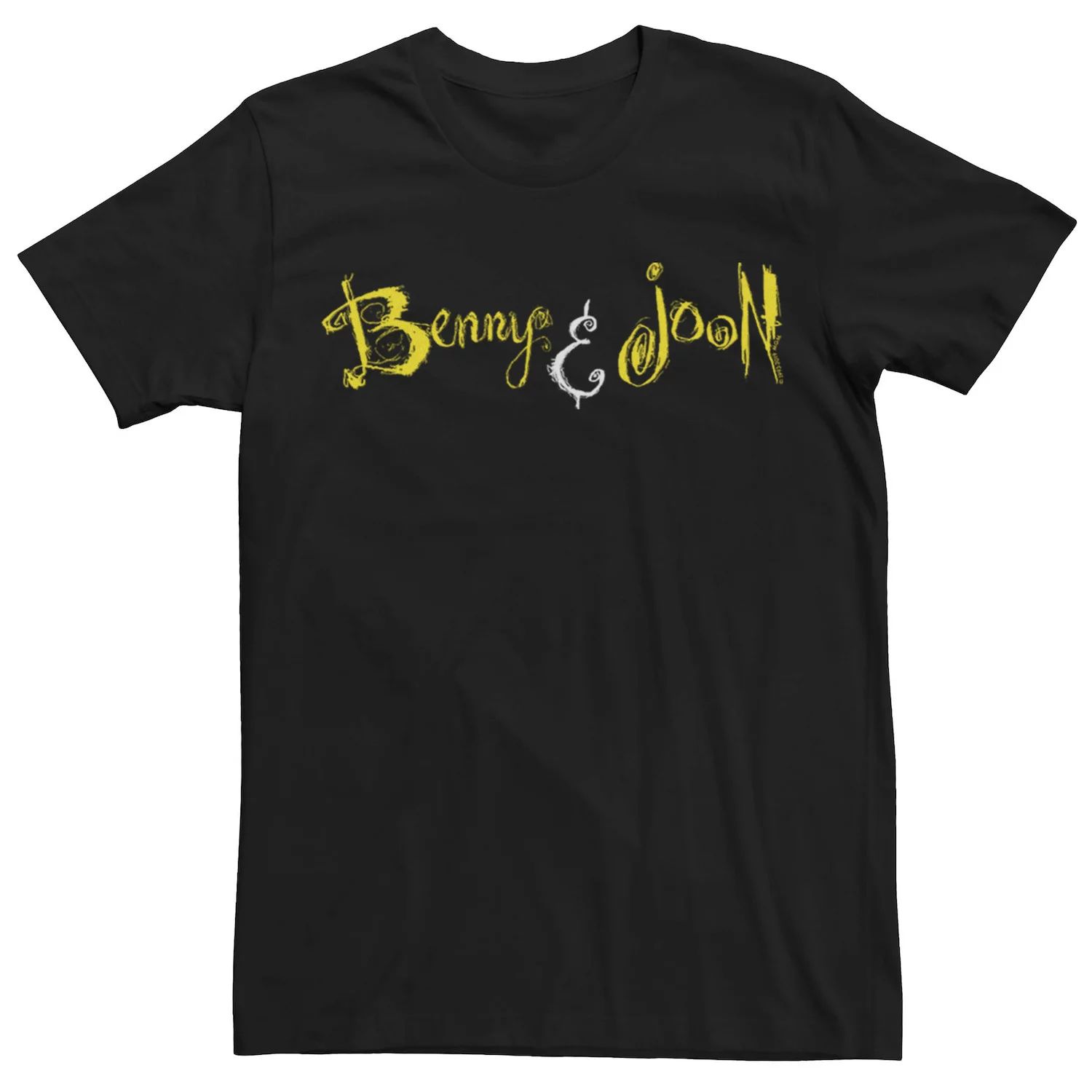 Мужская футболка с простым логотипом Benny & Joon Licensed Character