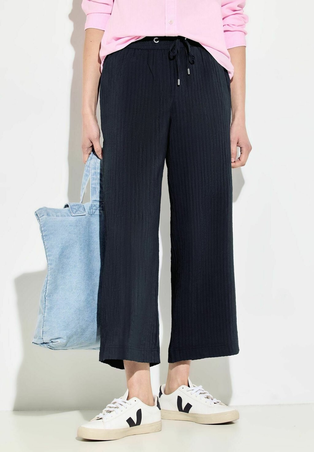

Брюки Culotte Cecil, темно-синий