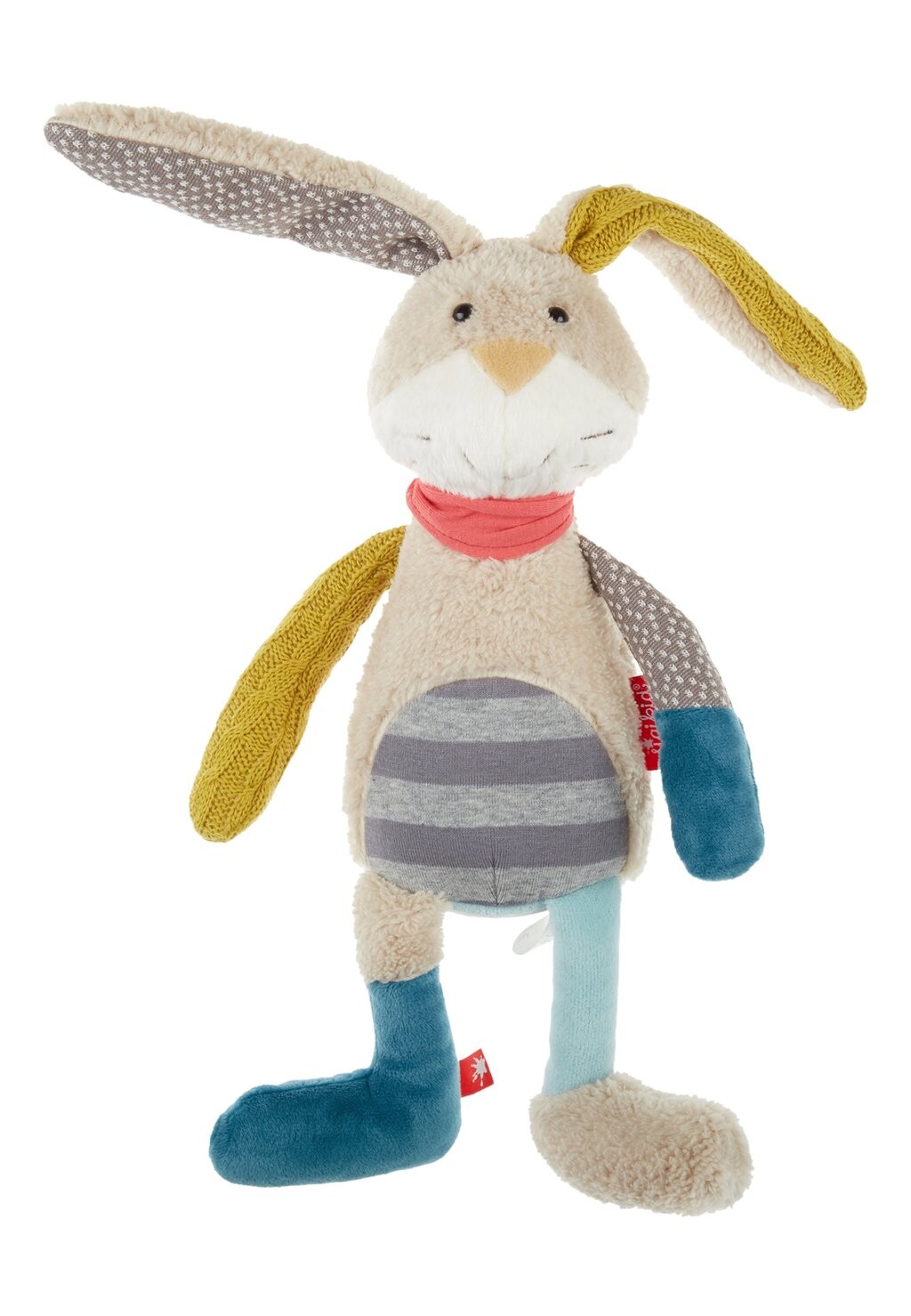 

Мягкая игрушка HASE PATCHWORK SWEETY sigikid, цвет beige blau