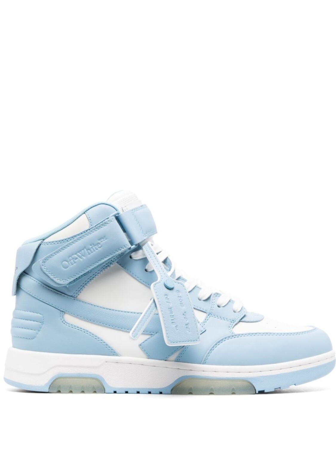 Кроссовки Off-White Out Of Office Ooo, белый/голубой