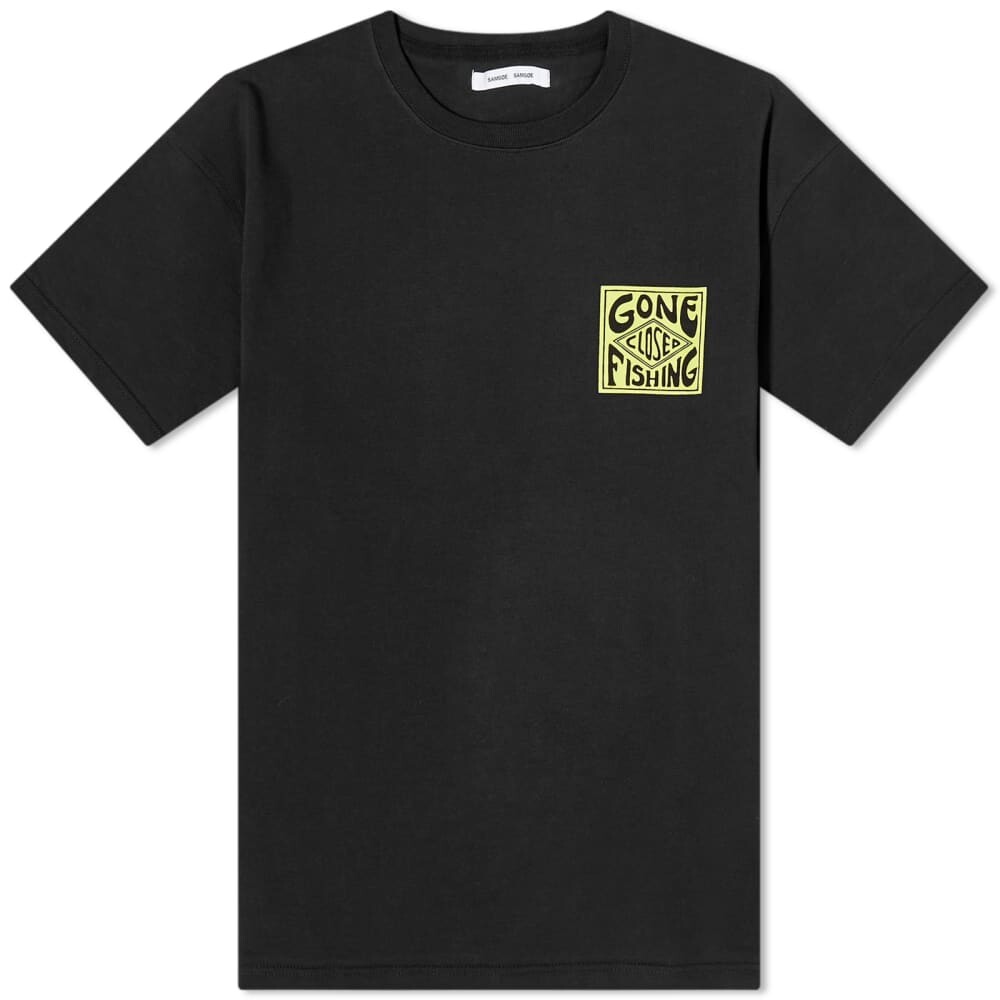

Samsøe Samsøe Футболка Gone Fishing Uni, черный