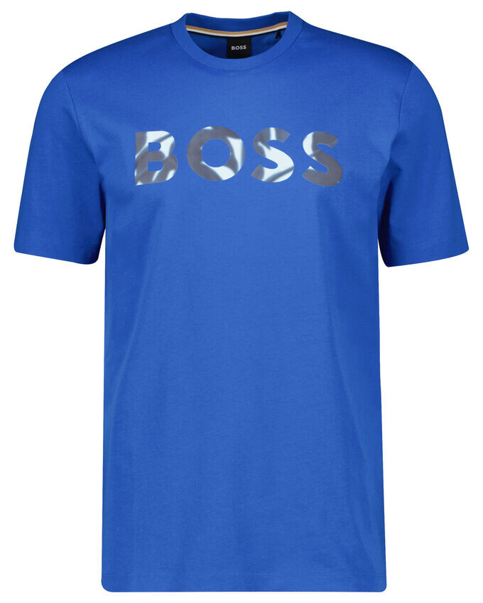 

Футболка томпсон Boss, синий