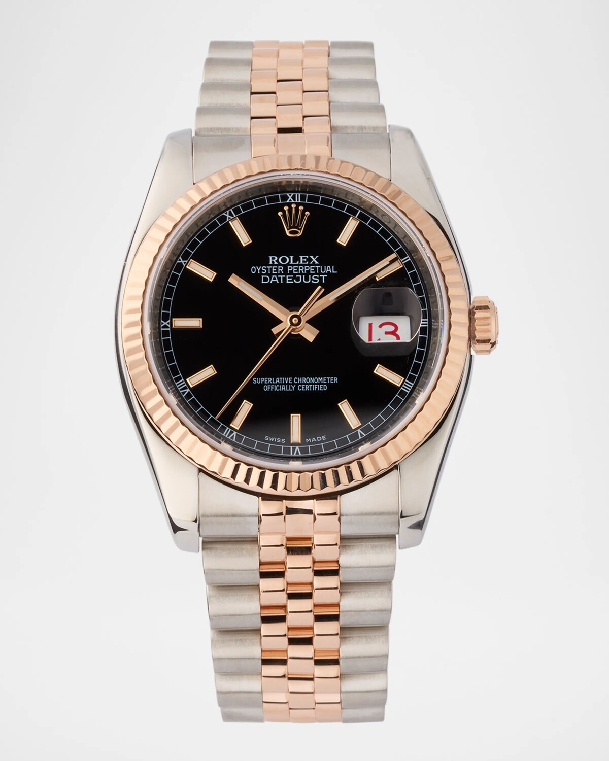 

Часы Rolex Datejust 36 мм, винтаж 2007 г Vintage Watches, розовый