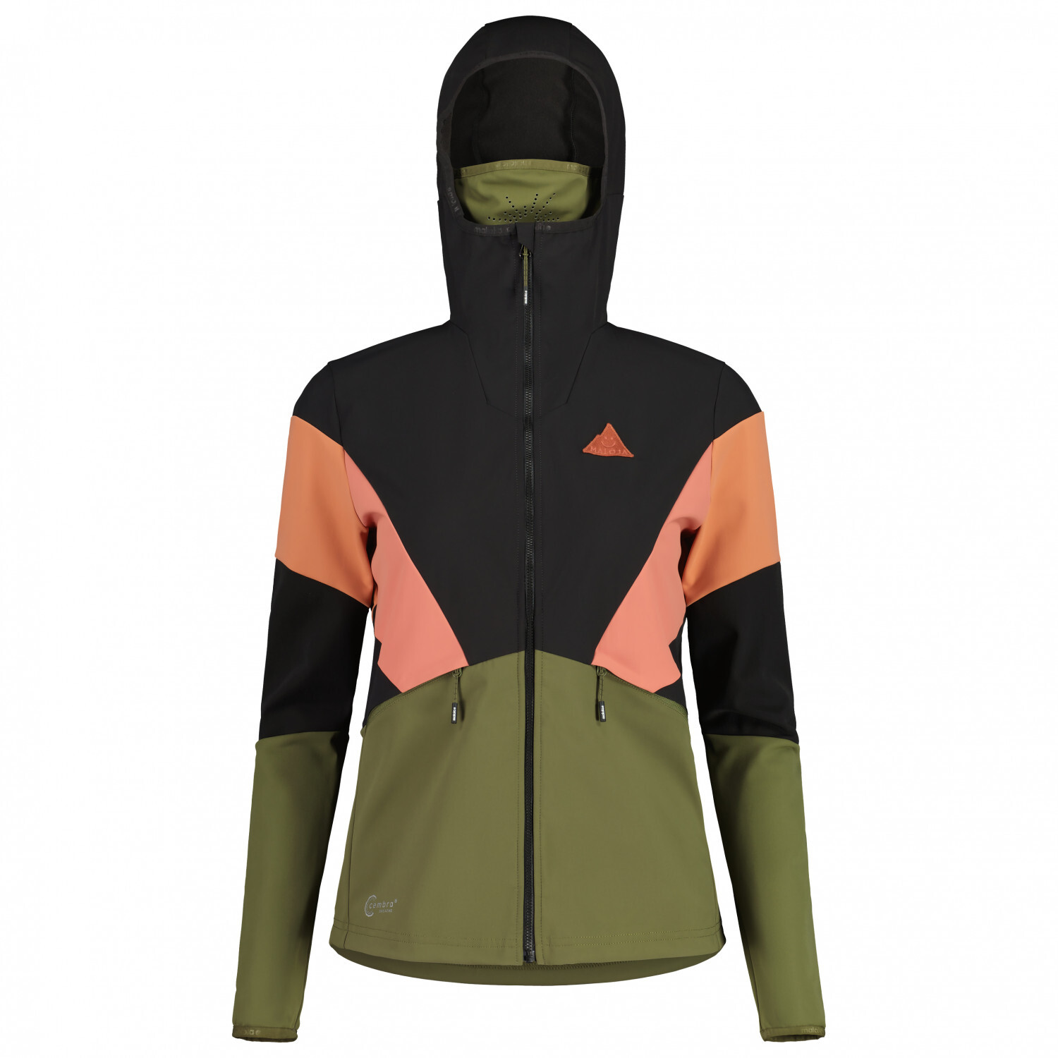 

Куртка из софтшелла Maloja Women's FronebenM, цвет Moonless Multi