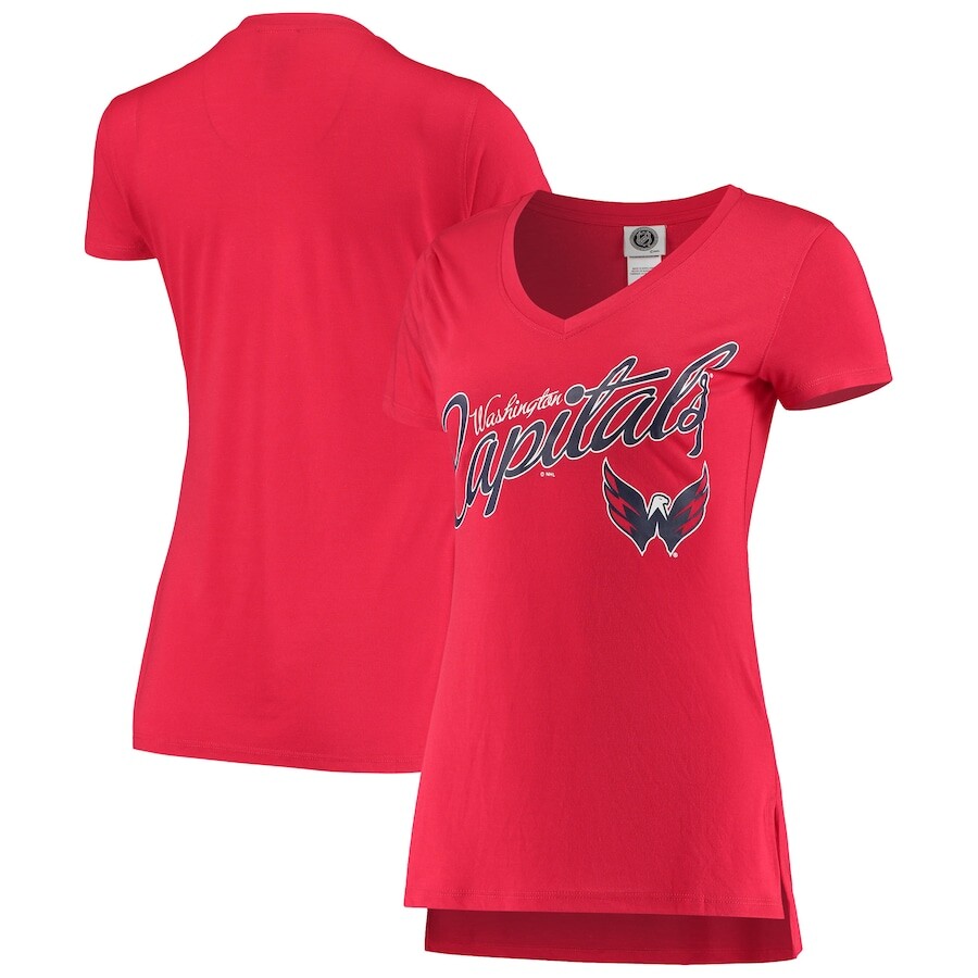 

Футболка с коротким рукавом Knights Apparel Washington Capitals, красный