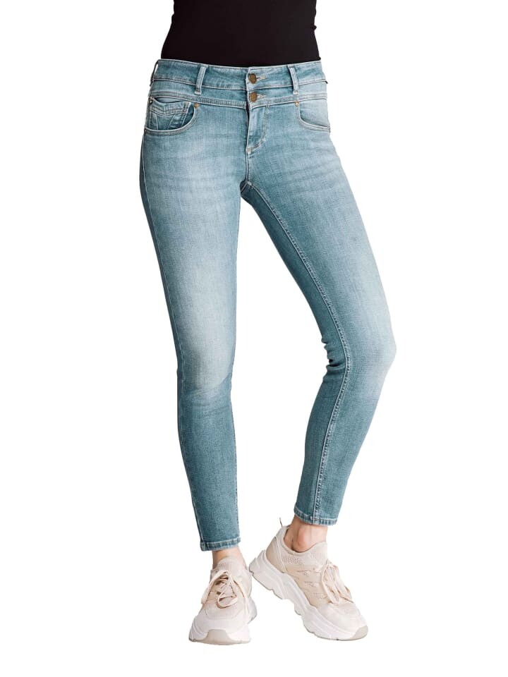 

Тканевые брюки ZHRILL Damen Skinny Jeans KELA, синий