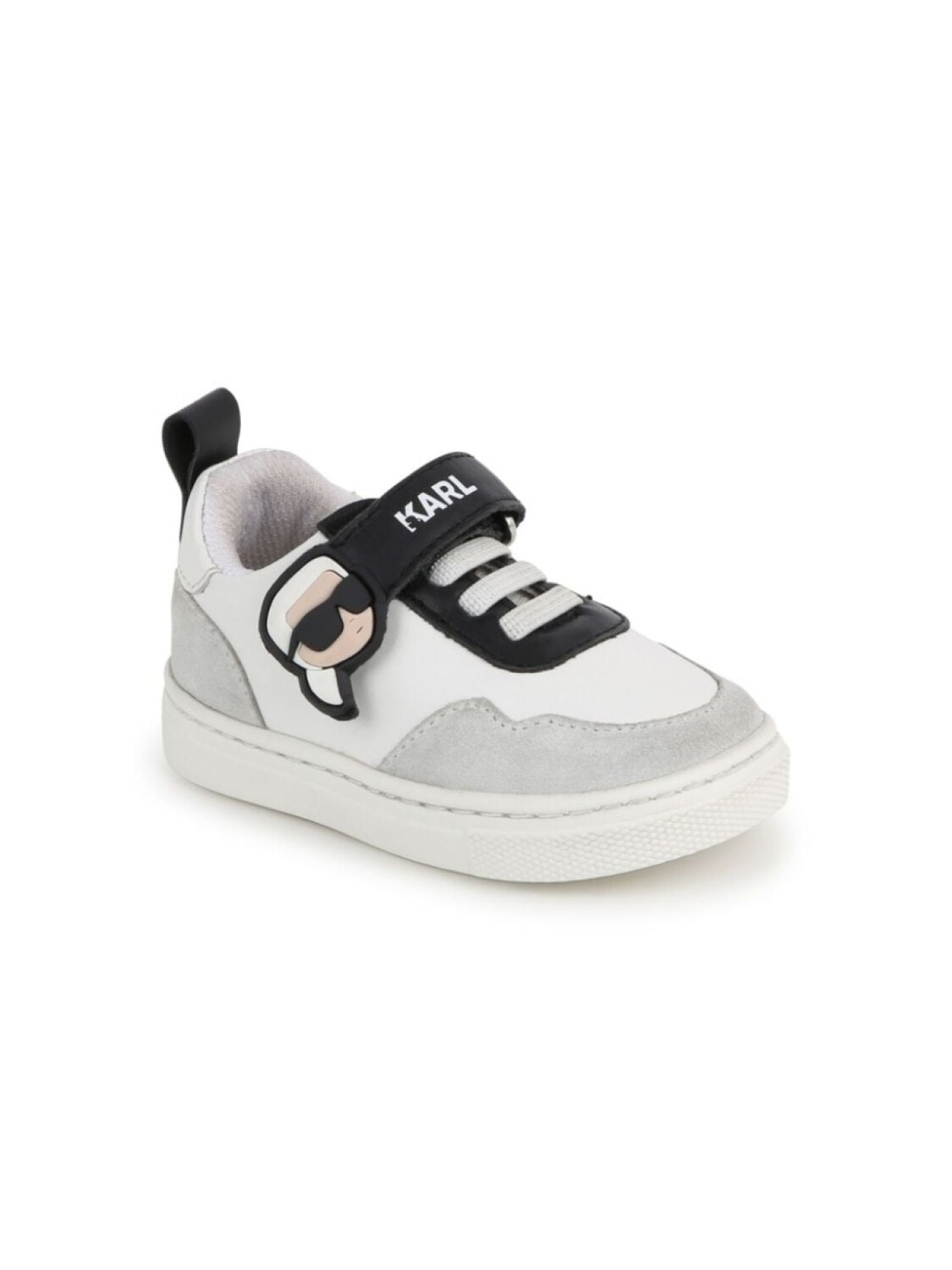 

Karl Lagerfeld Kids кроссовки с логотипом, нейтральный цвет