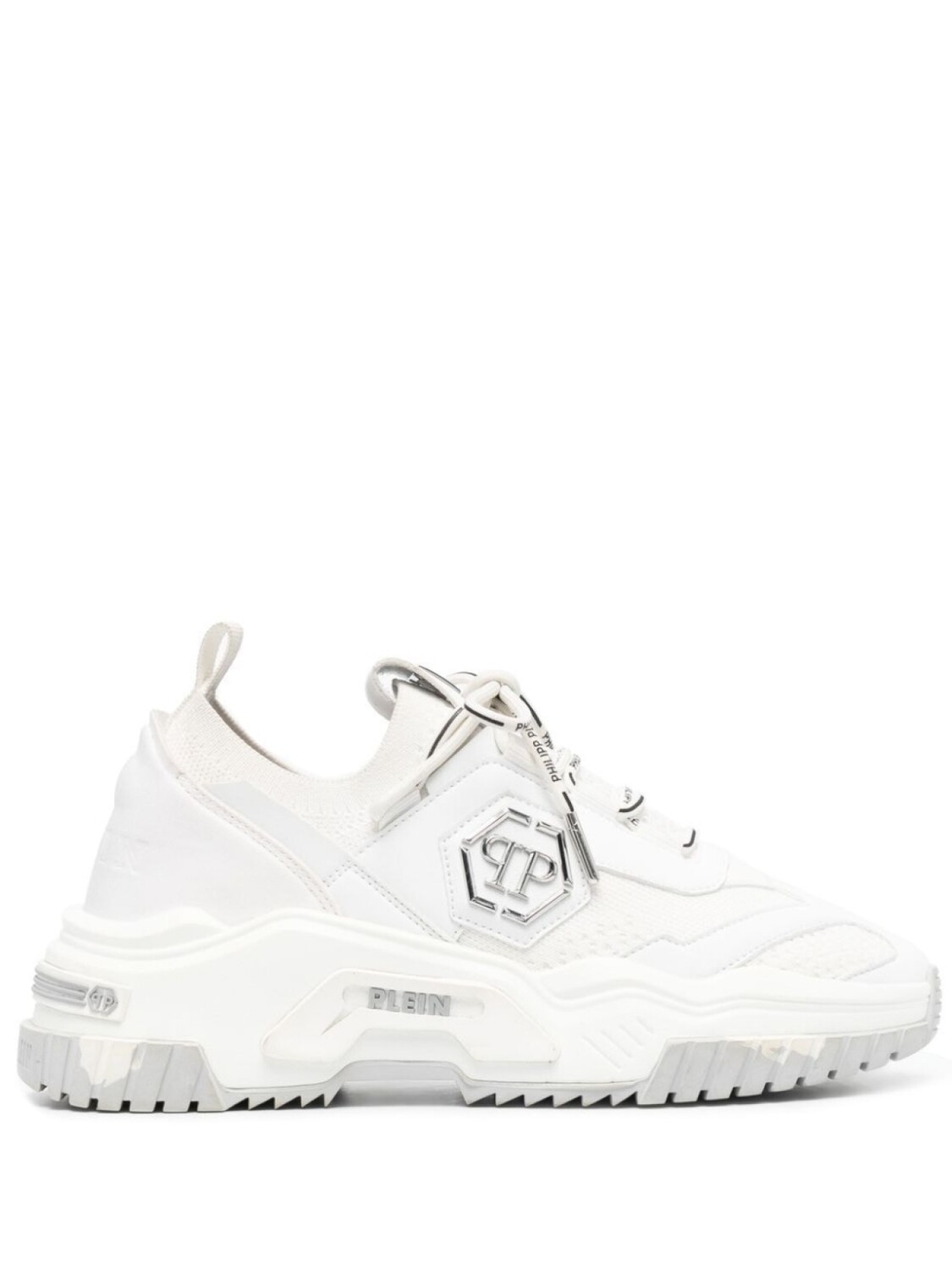 

Philipp Plein кроссовки Runner Hexagon, белый