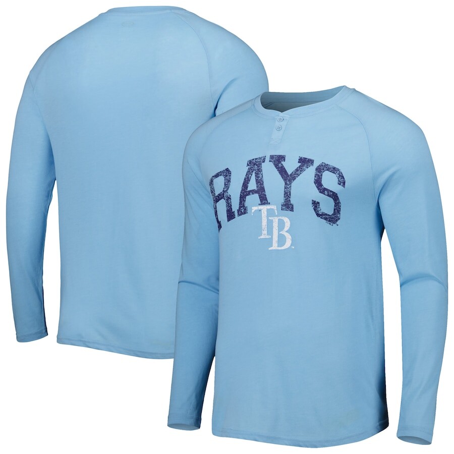 

Футболка с длинным рукавом Concepts Sport Tampa Bay Rays, синий