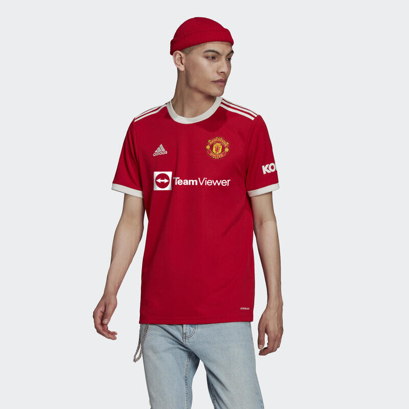 

Домашняя футболка Манчестер Юнайтед 21/22 ADIDAS, цвет rot