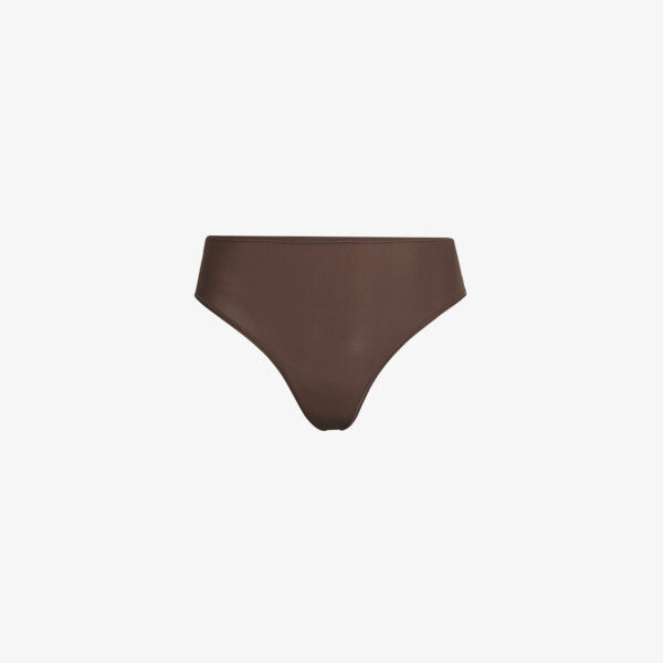

Подходит всем трусики cheeky из эластичного джерси Skims, коричневый