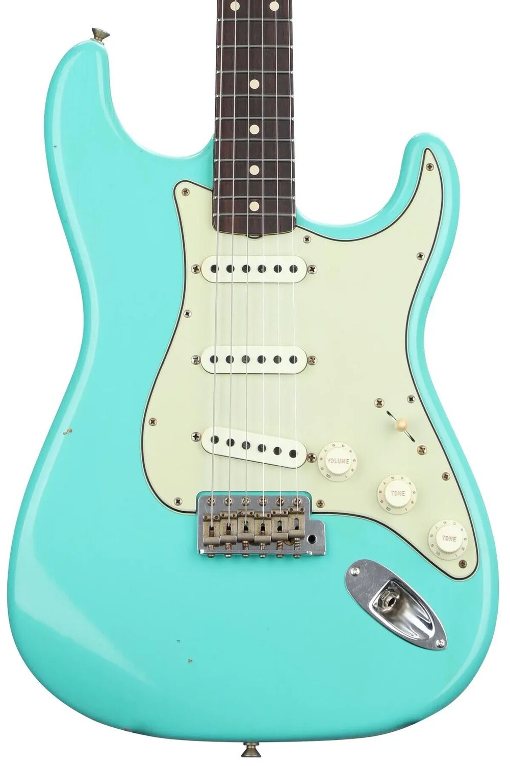 

Электрогитара Fender Custom Shop Limited Edition '62/'63 Strat Journeyman Relic - Aged Seafoam Green